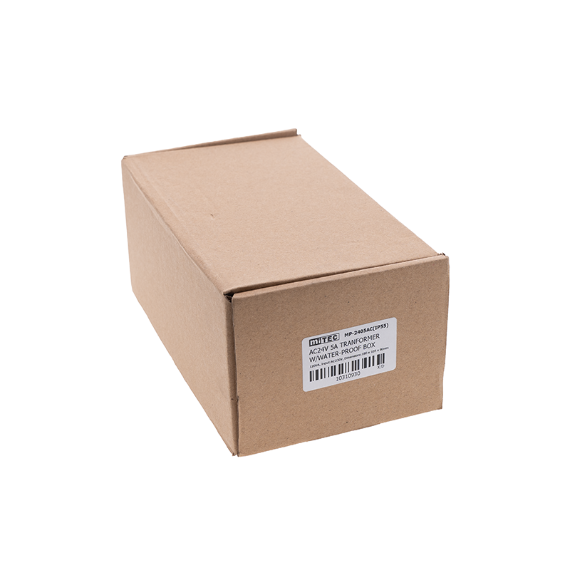 MP-2405AC(IP55) AC24V 5A TRANFORMER W/WATER-PROOF BOX^