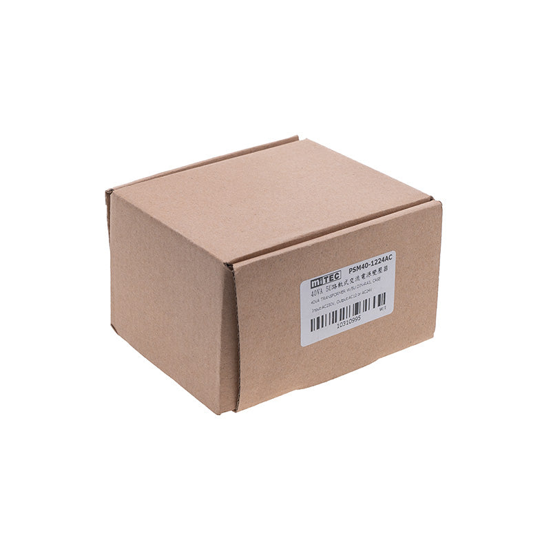 PSM40-1224AC 40VA TRANSFORMER W/5U DIN-RAIL CASE