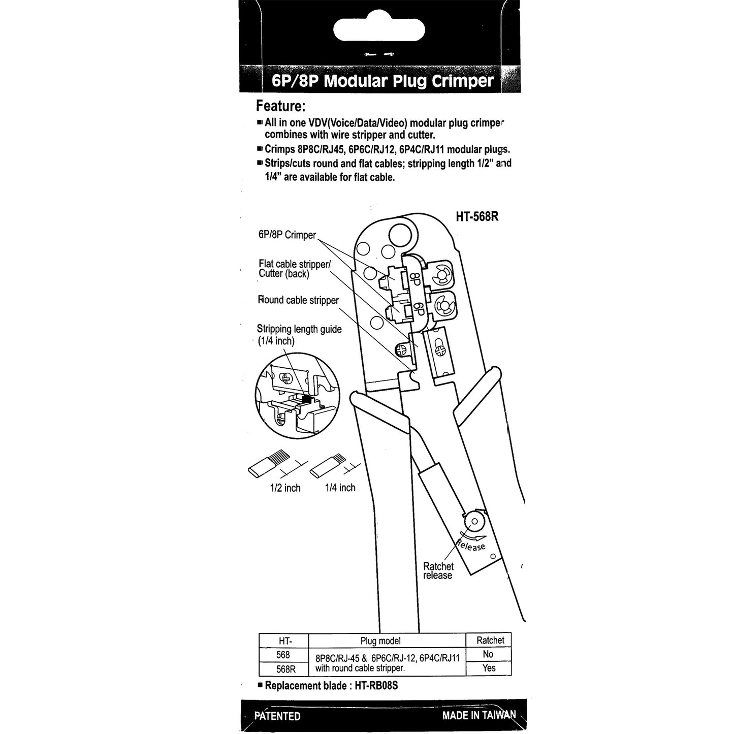 HT-568 MODULAR CRIMPING