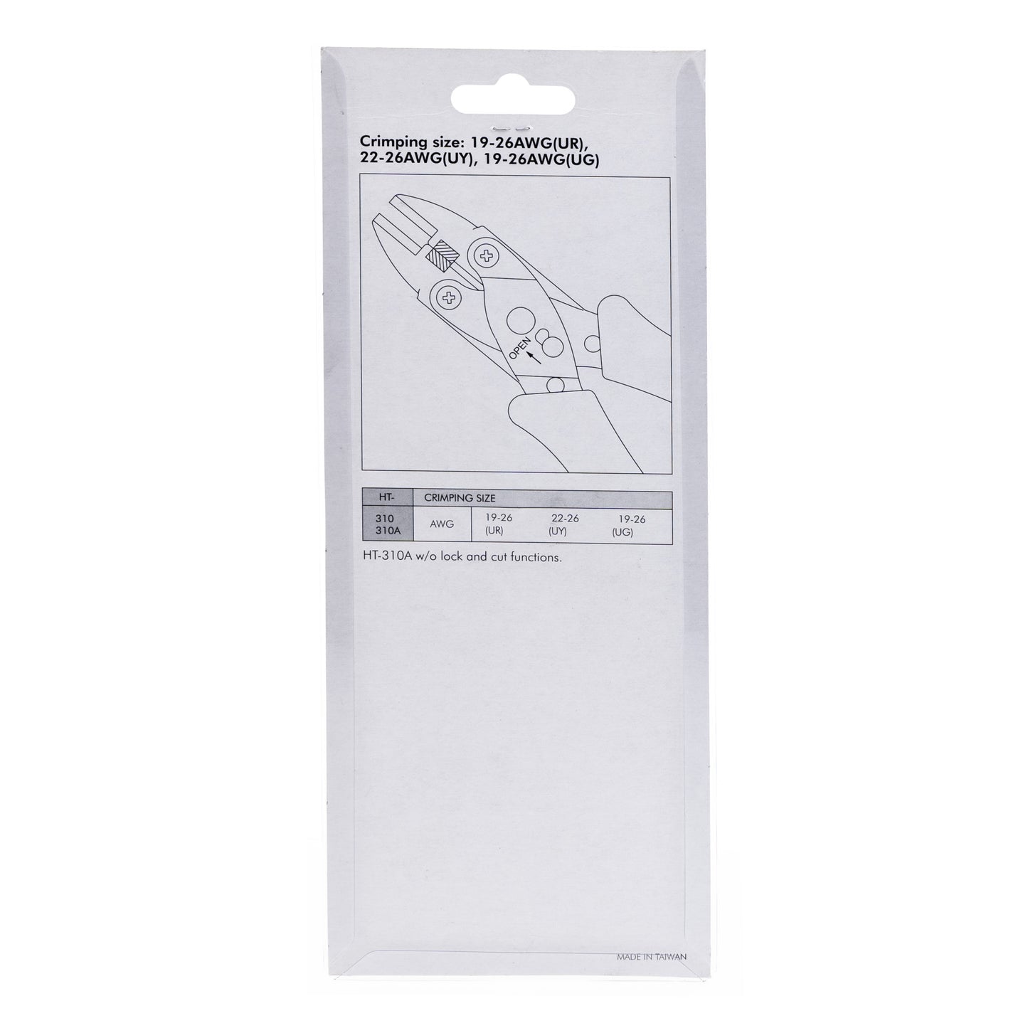 HT-310 TEL. CRIMPING TOOL