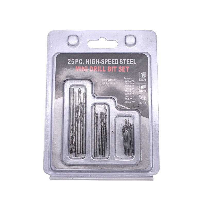 HSS-25SET 25PCS MINI DRILL BIT SET