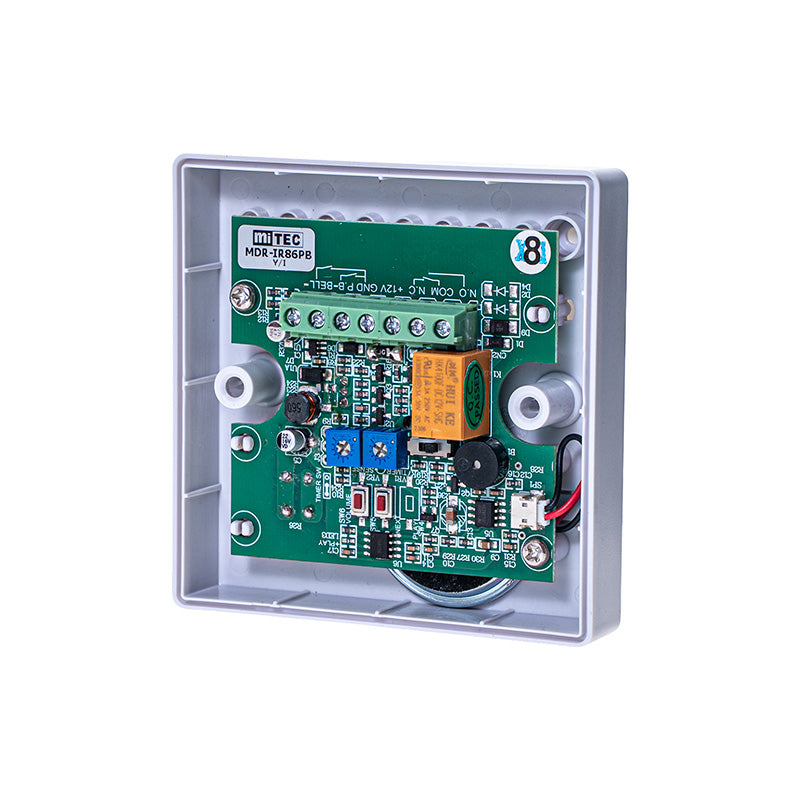 MDR-IR86PB Infrared Touchless Door Release Panel w/ Do <./>