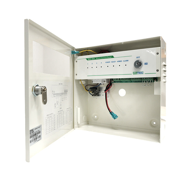 MAC-604 4 ZONE ALARM CONTROL PANEL^