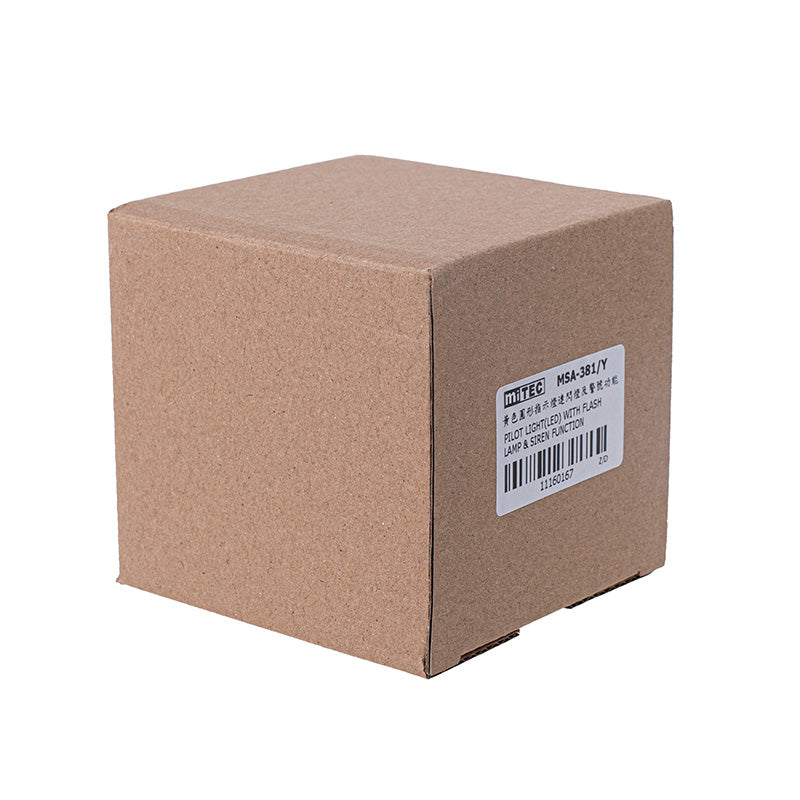 MSA-381/Y PILOT LIGHT(LED) WITH FLASH LAMP & SIREN FUNCTION^