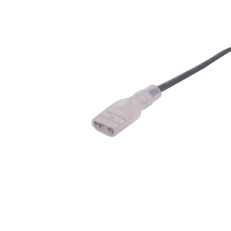 GP6.3-18BK-30 6.3mm SOLDERLESS TERMINAL W/18AWG BLACK WIRE