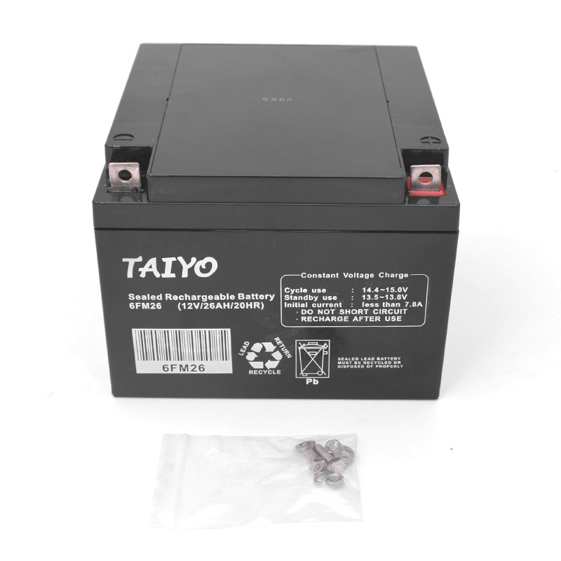 6FM26 12V 26.0Ah BATTERY