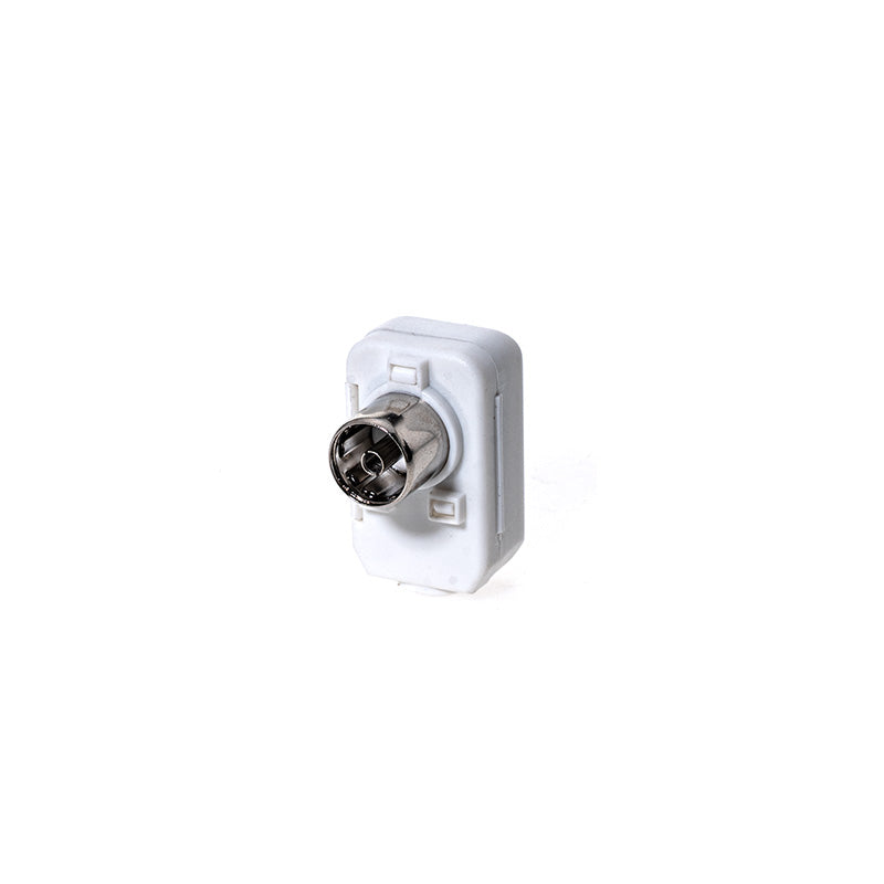 EIG-TVF L TV PLUG (F), WHITE COLOR