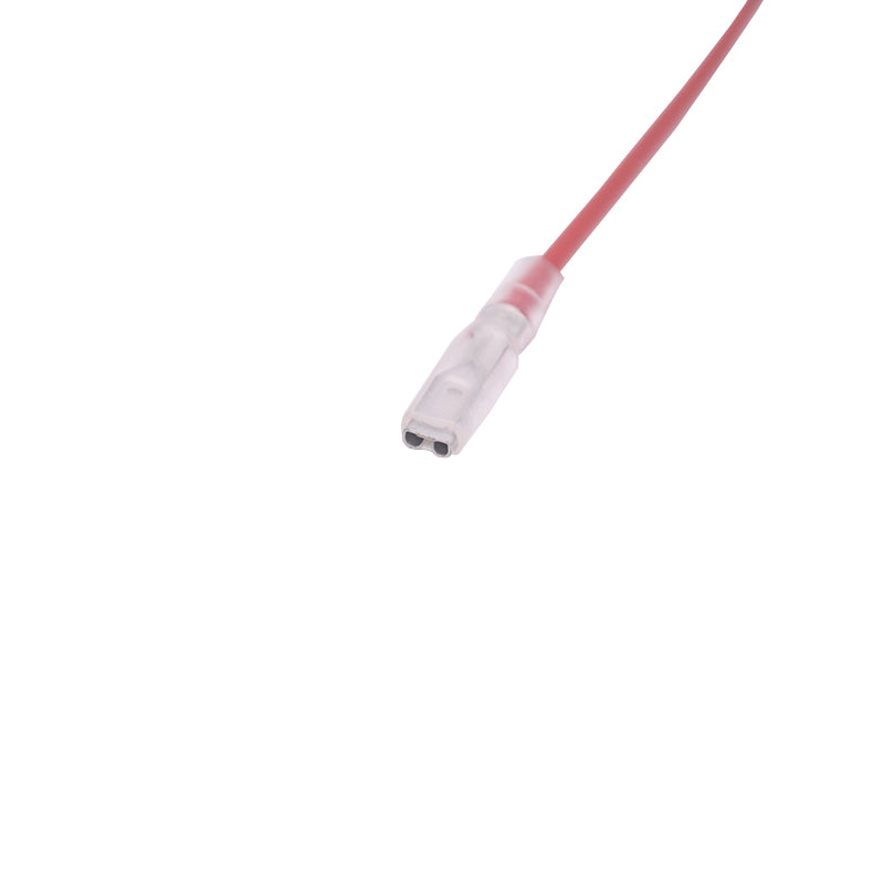 GP2.8-22R-20 2.8mm SOLDERLESS TERMINAL W/22AWG RED