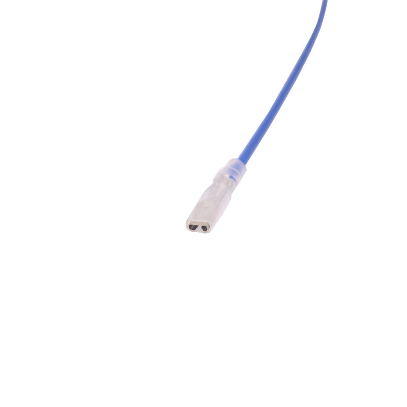 GP2.8-22BU-20 2.8mm SOLDERLESS TERMINAL W/22AWG BLUE