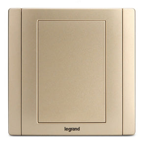 ERN400-C2Z LEGRAND 1 GANG GOLD BLANK PLATE