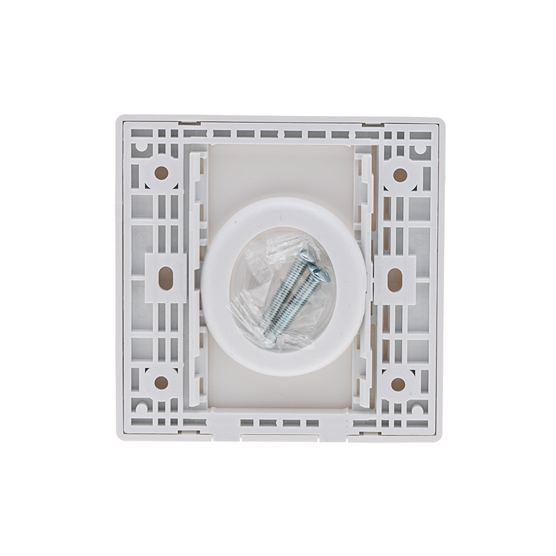 XS-86-30-W 1GANG WHITE BLANK PLATE/30mm HOLE