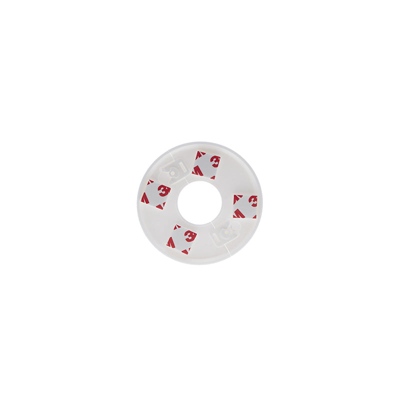 DPC-80-28W 28mm WALL HOLE DECOR PLASTIC COVER