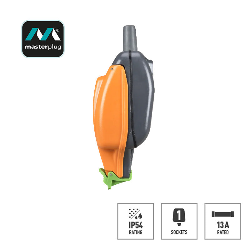MP-IPS 13A WEATHERPROOF IP54 INLINE SOCKET