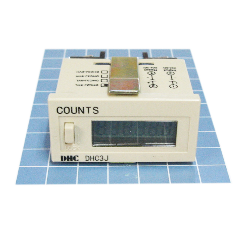 DHC3J-6VL LCD COUNTER, DC TRIGGER