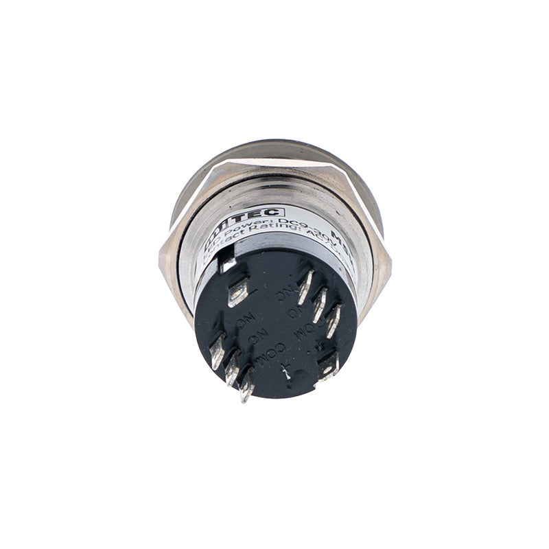 MSW-2541/RD 25mm S. S. PUSH BUTTON W/LED INDICATOR