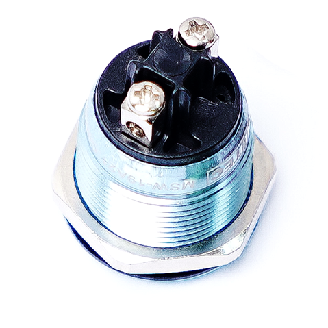 MSW-19A21/BLUE 19mm ALUMINIUM PUSH BUTTON