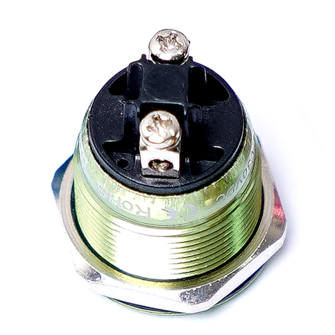 MSW-19A21/GREEN 19mm ALUMINIUM PUSH BUTTON