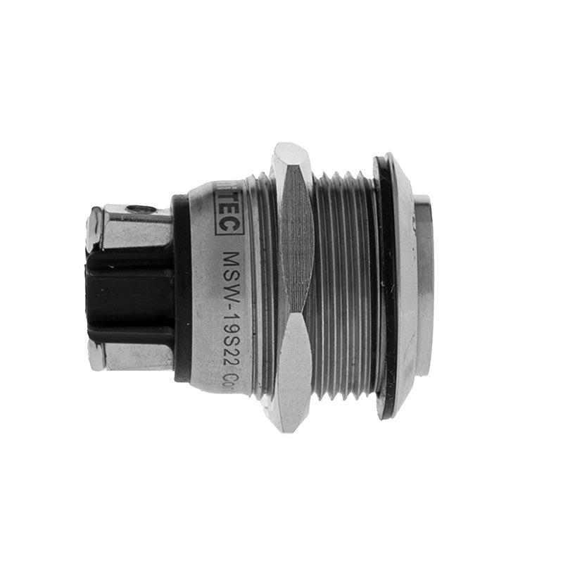 MSW-19S22 19MM STAINLESS STEEL PUSH BUTTON