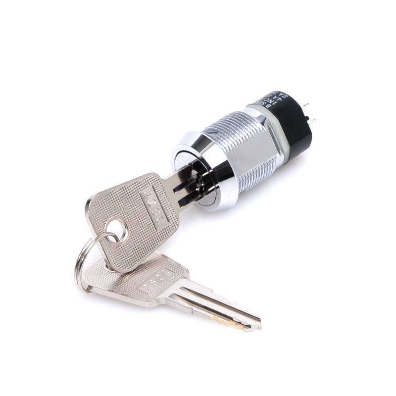 S286B-2/2804 SPDT FLAT KEY SW.