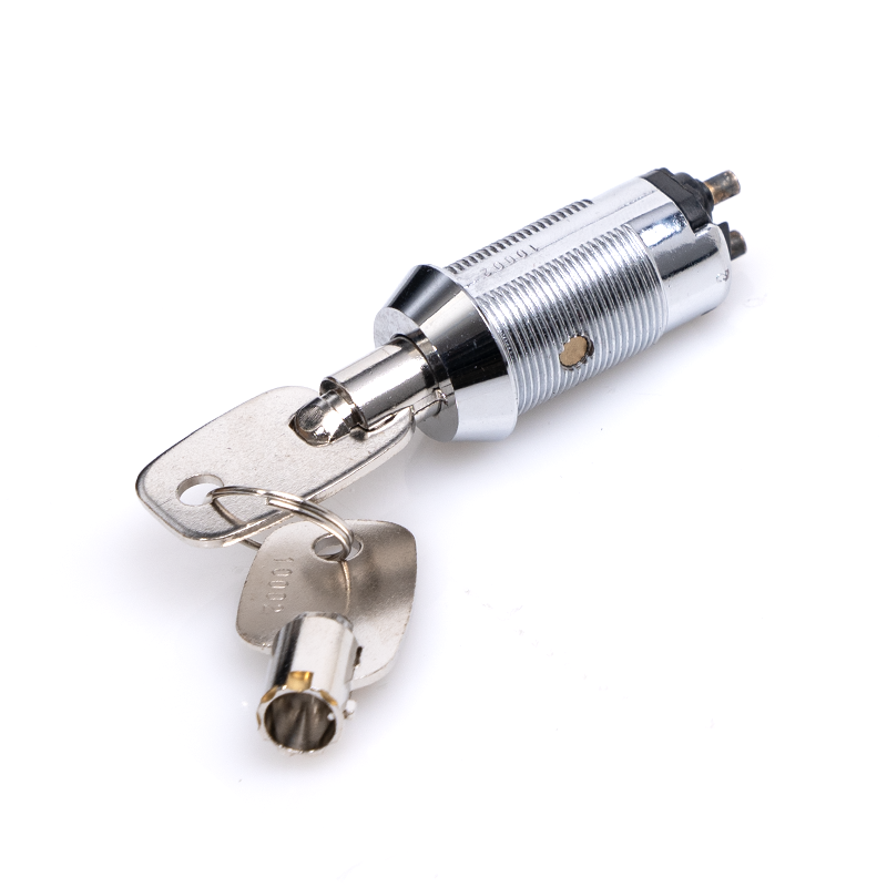 S202ZS-2 SPST 0-1 ROUND KEY SW