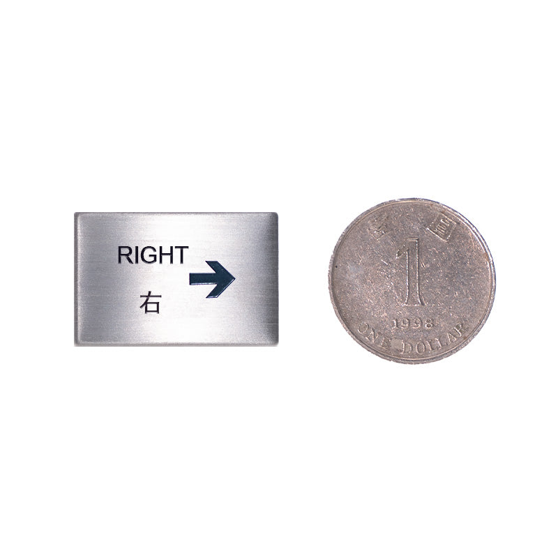 SSC-2030/12 STAINLESS STEEL NAME PLATE(RIGHT)