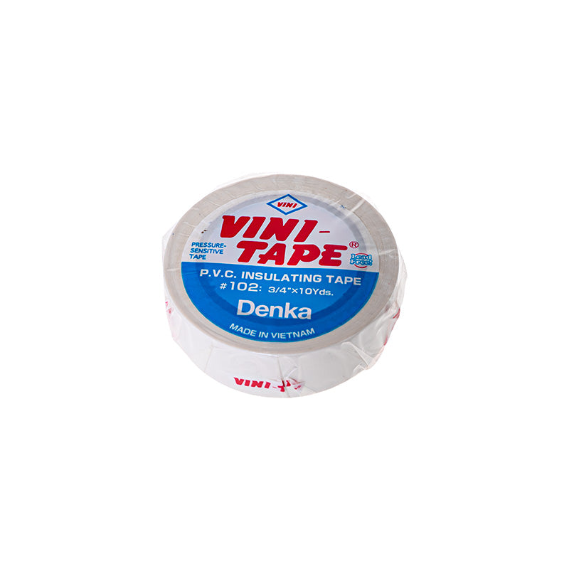 VINI TAPE-WHITE 白色電線膠布