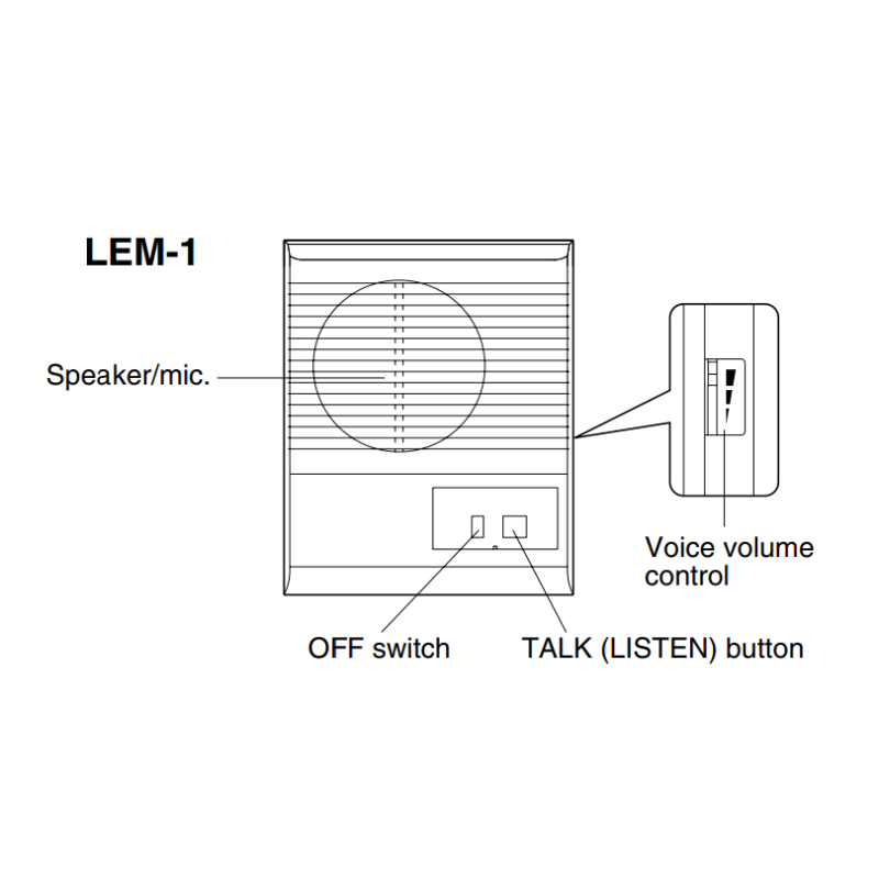 LEM-1 1 CALL MASTER DC6V