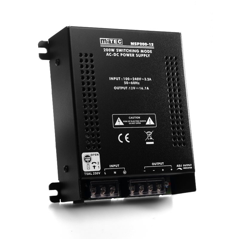 MSP200-12 DC12V 16.5A 開關式穩壓器