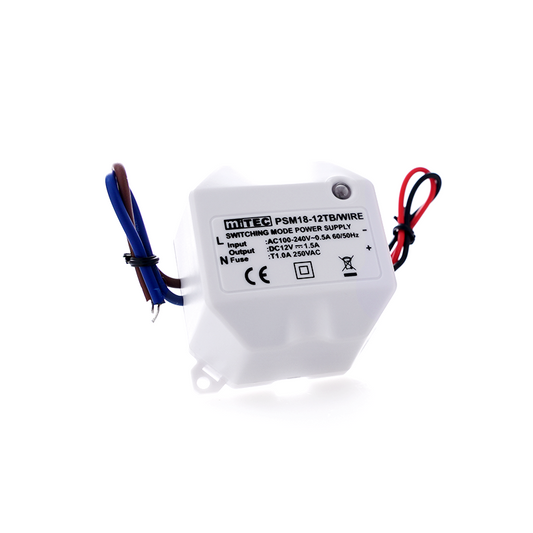 PSM18-12TB/WIRE 18W 開關式穩壓電源(導線型)