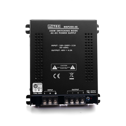 MSP200-48 DC48V 4.2A 開關式穩壓器