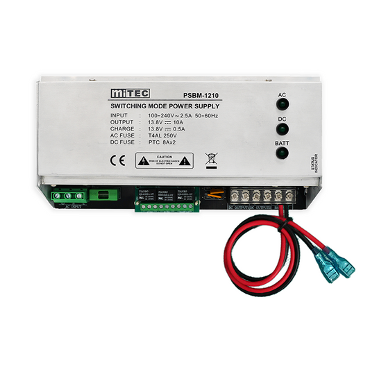 PSBM-1210 POWER SUPPLY MODULE W/CHARGER