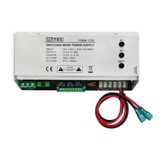 PSBM-1220 POWER SUPPLY MODULE W/CHARGER^