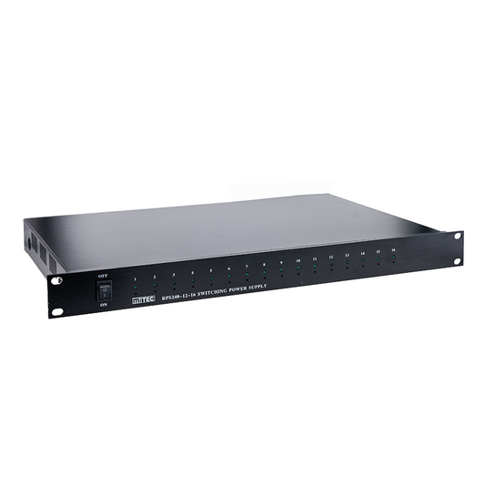 RPS240-12-16 1U RACK MOUNT POWER SUPPLY^