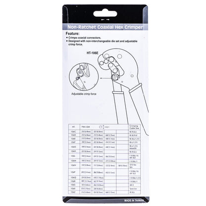 HT-106F RG11 CRIMP TOOL