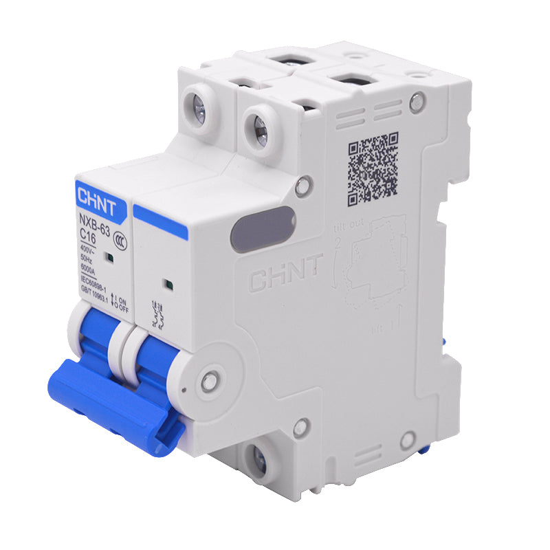 NXB-63-2P-C16 AC400V 2P "C" TYPE CIRCUIT BREAKER 16A