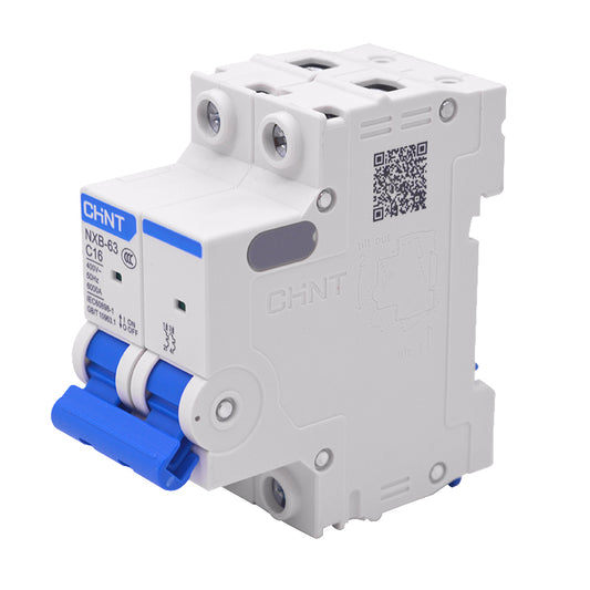 NXB-63-2P-C16 AC400V 2P "C" 型斷路器16A
