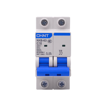 NXB-63-2P-C16 AC400V 2P "C" TYPE CIRCUIT BREAKER 16A