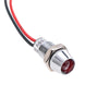 LED-5111MR DC6~15V 金屬殼凹頭紅色 LED 指示燈