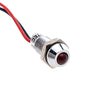 LED-5211MR DC6~15V 金屬殼凸頭紅色 LED 指示燈
