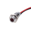 LED-5221MR DC15~24V 金屬殼凸頭紅色 LED 指示燈