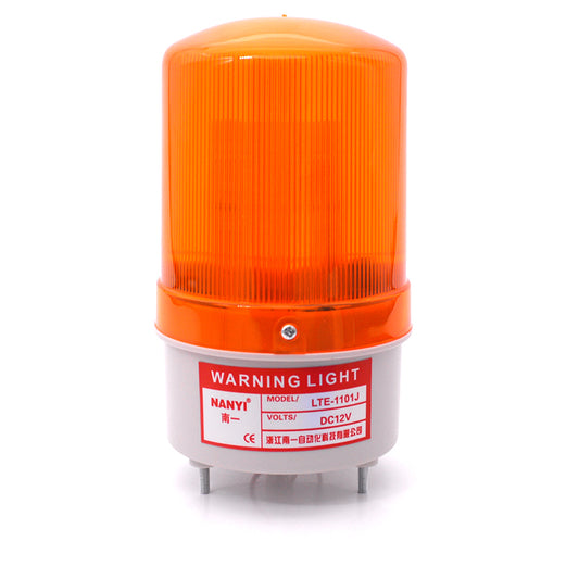 LTE-1101J-12Y DC12V YELLOW LED ROLLING LAMP+SIREN