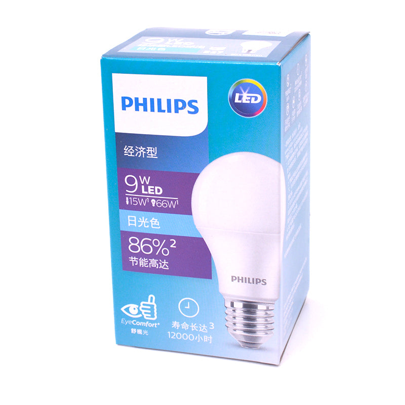 PH-E27-9-W 9W E27 白光 LED 球燈泡