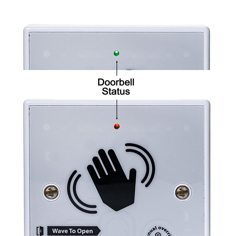 MDR-IR86PB Infrared Touchless Door Release Panel w/ Do <./>