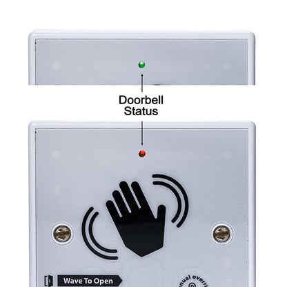 MDR-IR86PB Infrared Touchless Door Release Panel w/ Do <./>