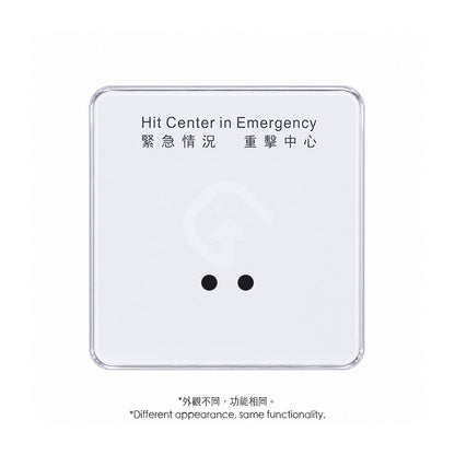 VC-REX2-S-W CONTACTLESS + BREAKGLASS DOOR RELEASE