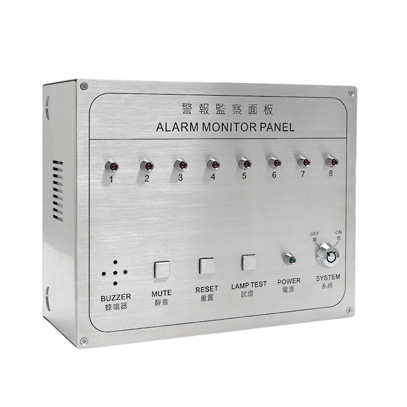 MAM-208 8 ZONE ALARM MONITOR CONTROL PANEL^