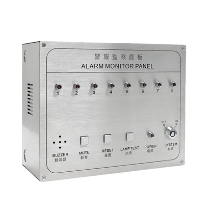 MAM-208 8 ZONE ALARM MONITOR CONTROL PANEL^