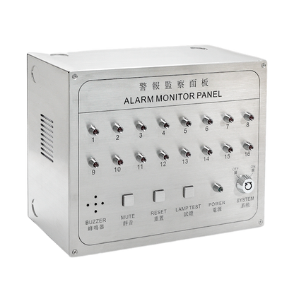 MAM-216 16 ZONE ALARM MONITOR CONTROL PANEL^