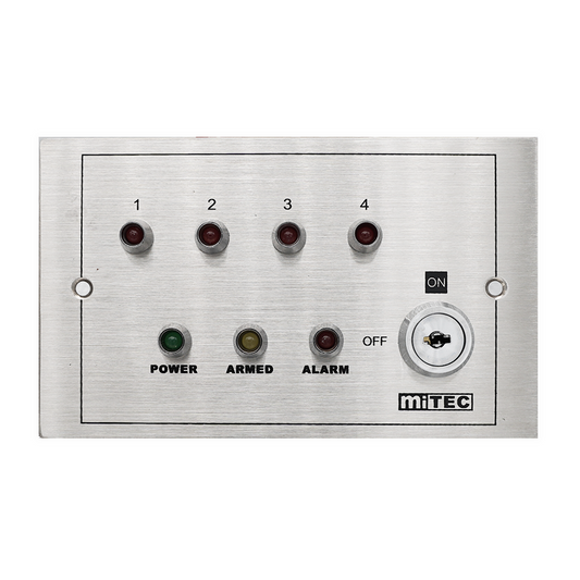 MAC-404 4 ZONE ALARM CONTROL PANEL^