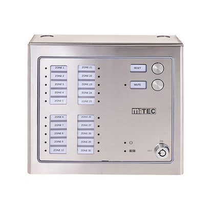 MEC-P20MS 20分區不銹鋼緊急警報監察控制面板